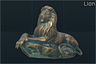 Bronze Lion Icon