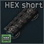 Short Hex Icon