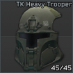 Tac-Kek Heavy Trooper mask for Ops-Core-type helmets - The 