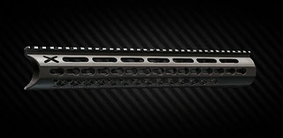AB Arms MOD X Gen3 keymod handguard for M700 examine