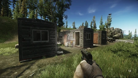 baraquement #2 dans la scierie