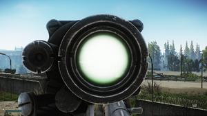 Reticle in use (daytime)