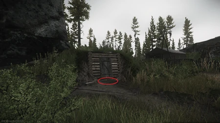 Hideout with message location