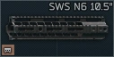 Noveske SWS N6 10 5 inch foregrip for AR-10-compatible systems icon