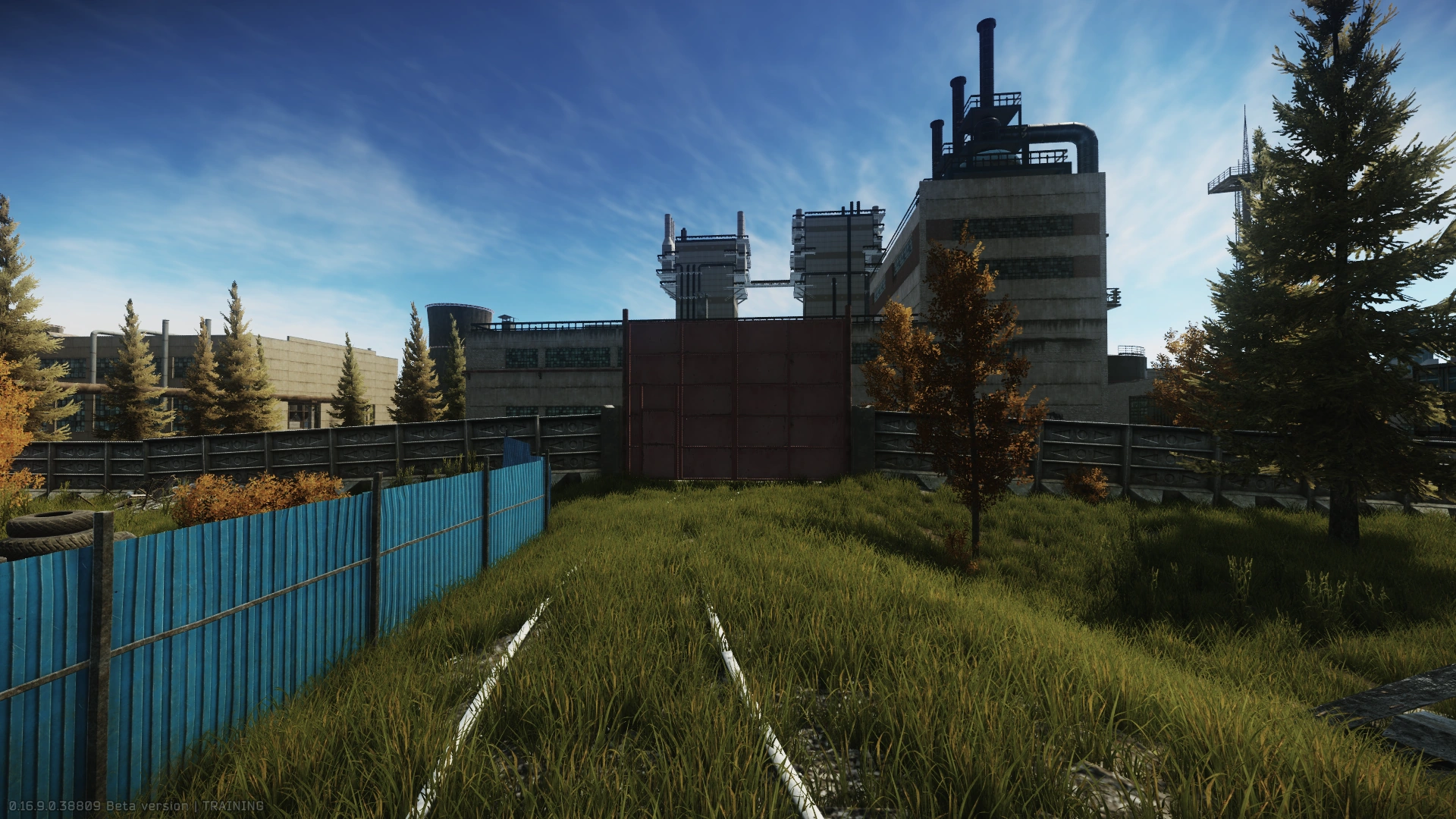 Old Gas Station Gate