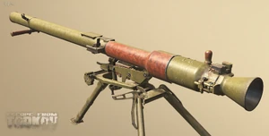 SPG-9 anti tank gun