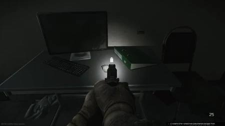 Clé USB sur le bureau