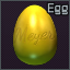 Golden egg icon