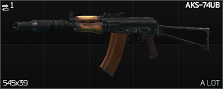 Kalashnikov AKS-74UB 5.45x39 assault rifle - The Official Escape