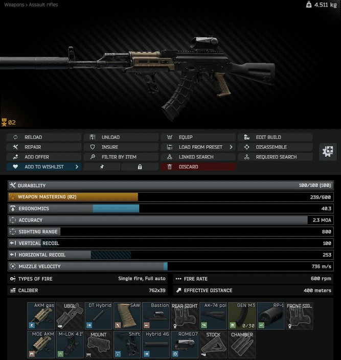 Gunsmith - Part 6 - The Official Escape from Tarkov Wiki