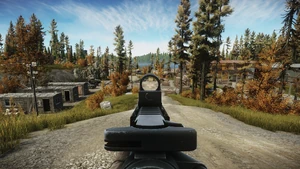 Viseur en jeu (croix + point)