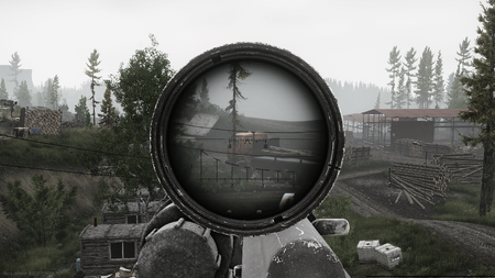 Reticle in use
