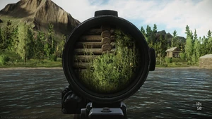 10x magnification in use