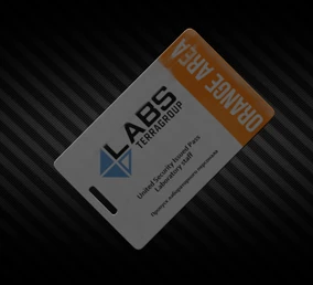 TerraGroup Labs residential unit keycard - The Official Escape