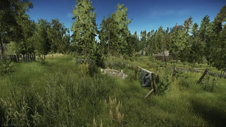 Le deuxième lieu rituel du village délabré