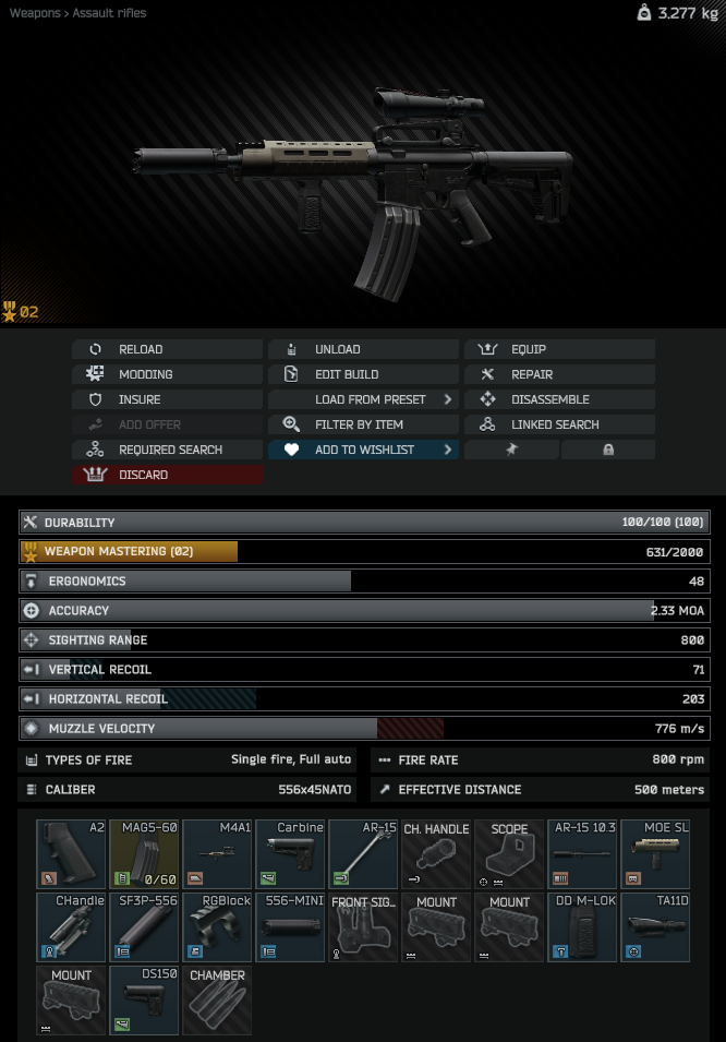 Gunsmith Part 4 The Official Escape From Tarkov Wiki