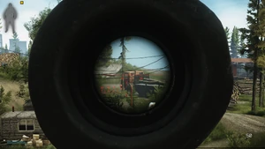 PSO-1 illuminated with eyecup