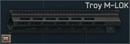 Troy Industries 13- M-LOK foregrip for 416A5 Icon