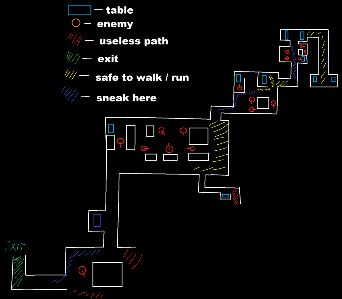 Backrooms Levels 0-9 Entrance and Exit Map + Sub-levels : r/backrooms