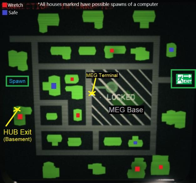 Escape the Backrooms Map of All Levels - naguide