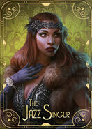 Possible The Jazz Singer Tarot Card for completing the first stretch goal. #PlayEscapeTheNight