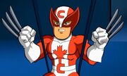 Wolverine como Capitan Canada