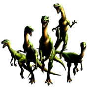 Grupo de compis en Dino Stalker