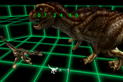 T-Rex en Dino Coliseo