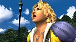 La risa de Tidus. Es hermosa. Es perfecta. Sin notas.