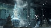 FF13-2-Lightning en un altar