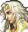 Retrato de Cecil del menú como Paladín en GBA