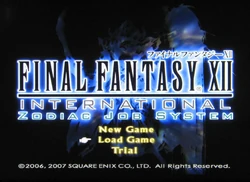 Pantalla de Títulos.