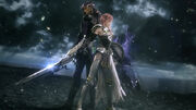 FFXIII-2 Lightning vs hombre