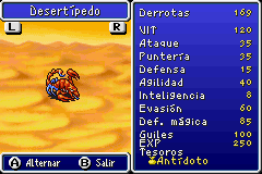 Estadisticas Desertipedo