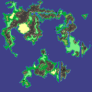 Mapa del mundo del balance