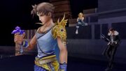 Dissidia Bartz Yitán Squall Cristales