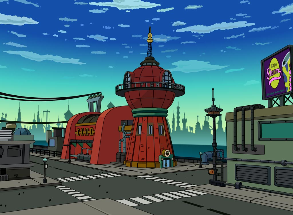 Edificio Planet Express Futurama Wiki Fandom 