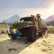El Half-track en el GTA+ de Julio de 2022.