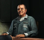 Jacob henry, notese la palabra Hughes en su mono