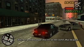 Toni asustando al segundo sindical.