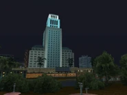 Fotografía de varios edificios de conference, tomada desde Verdant Bluffs.