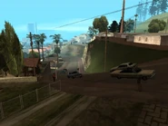 Otra colina del barrio.