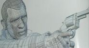 Boceto de Niko Bellic.