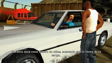 Vic hablando con Diego.