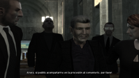 Todos levantándose de sus asientos.
