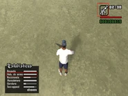 "Asesino Profesional" en la barra "Hab. de arma" en las estadísticas in-game.
