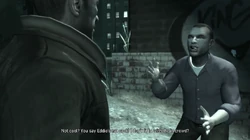 Low enojándose con Niko.