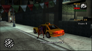 Taxista en Grand Theft Auto: Liberty City Stories.