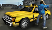 Beta del Taxi en Grand Theft Auto: Vice City.