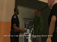 Esta vez desea hacer algo bueno por los Grove Street.